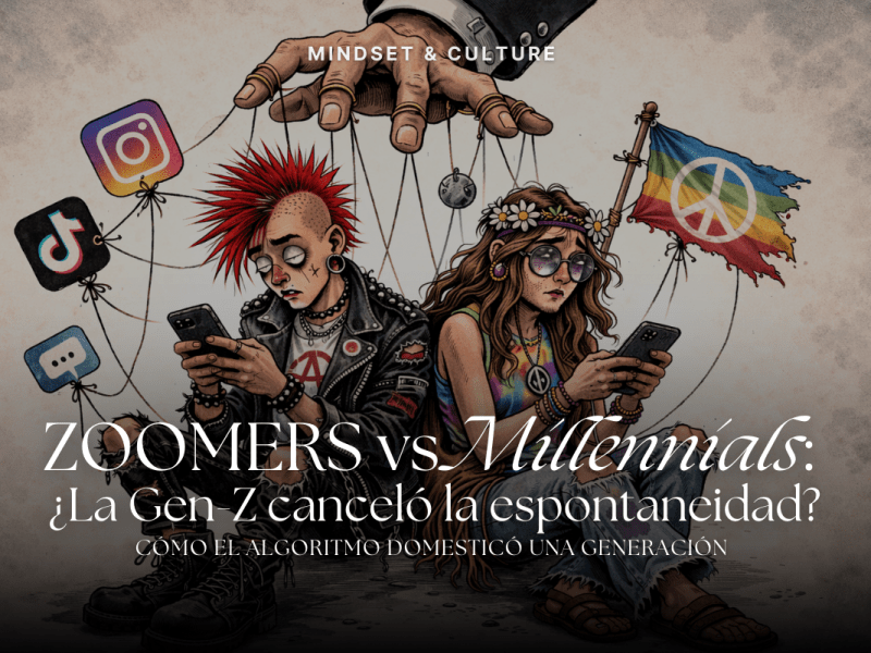 ZOOMERS vs Millennials: ¿La Gen-Z canceló la&nbsp;espontaneidad?